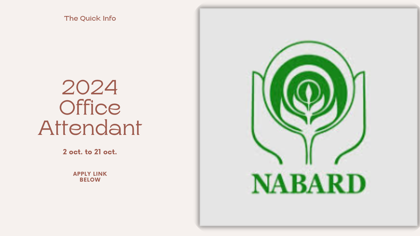 Nabard recruitment 2024